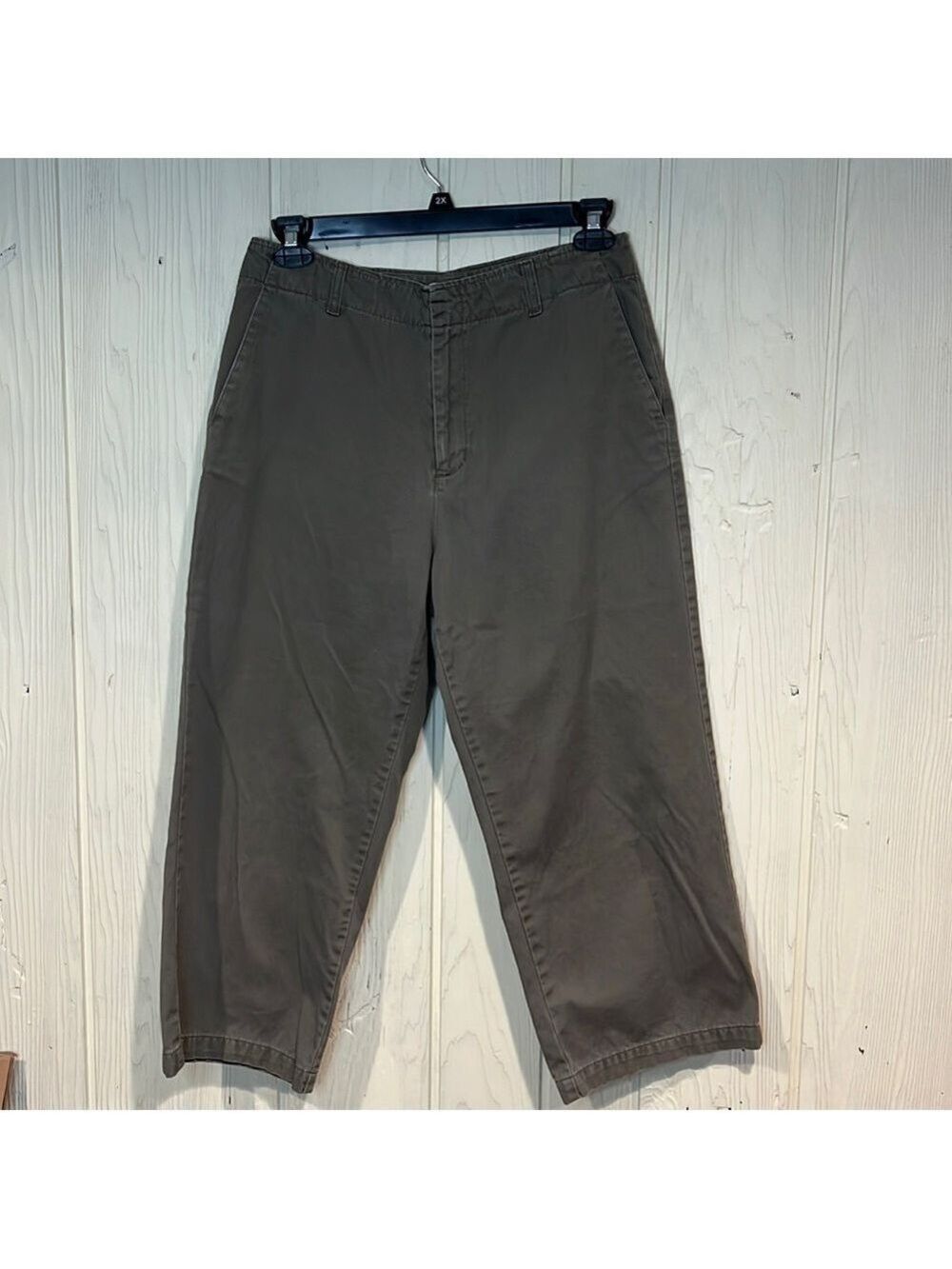 Calvin Klein Jeans Cotton Size 12 Khaki Green